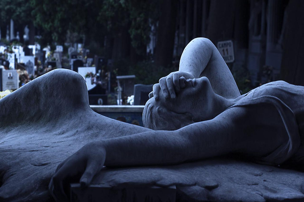 0152 Старинное кладбище Стальено в Генуе