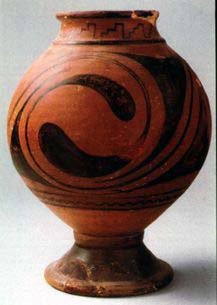 Окрашенная ваза