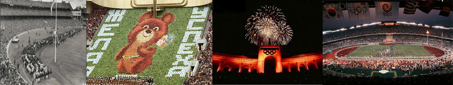 Церемонии закрытия Олимпийских игр в разных странах