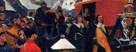 Как шведские послы к царю Алексею ходили