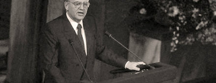 Нобелевская лекция Михаила Горбачева