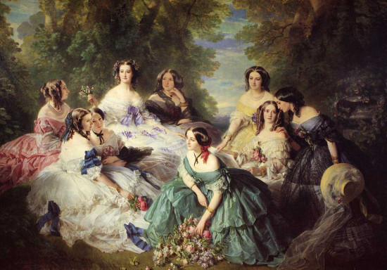 Женская мода в конце XIX-го века