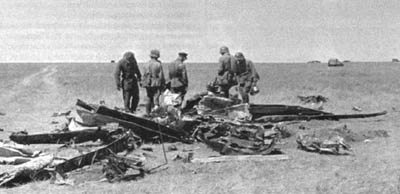 Сбитый японский самолёт, 1939 год